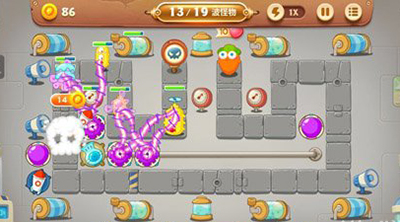 《保卫萝卜3》工厂第18关通关攻略