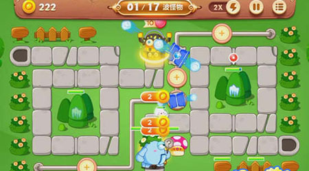 《保卫萝卜3》公园第60关通关攻略