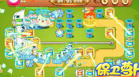 《保卫萝卜3》游乐场第5关通关攻略