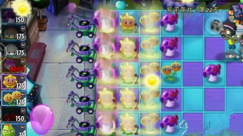 《植物大战僵尸2》摇滚年代第二十二关攻略