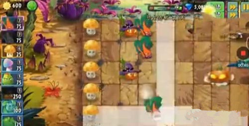 《植物大战僵尸2》恐龙危机第六关攻略