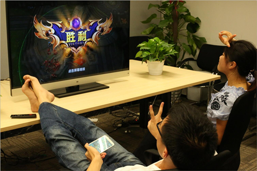 怎么用《辣椒快打》在电视上玩王者荣耀？
