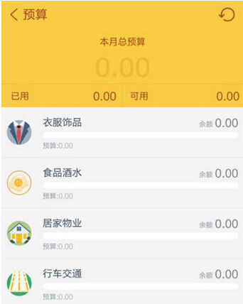 《随手记》如何设置预算的方法教程