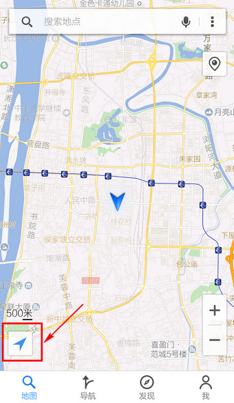 手机《腾讯地图》如何定位自己当前位置的方法介绍