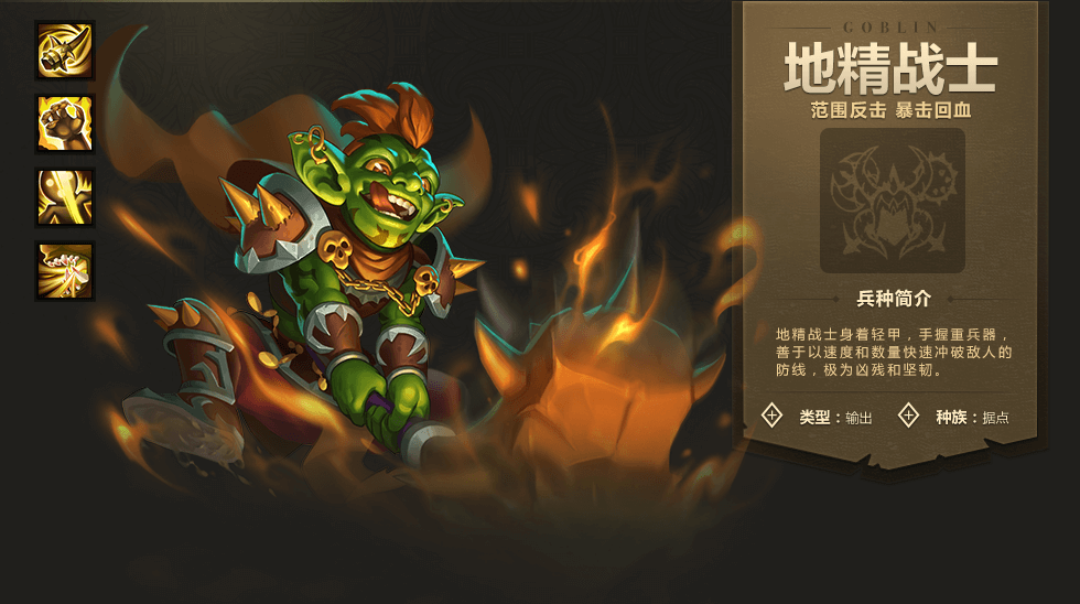 《魔法门之英雄无敌：战争纪元》地精战士图鉴介绍