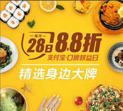 《支付宝》口碑权益日规则说明介绍