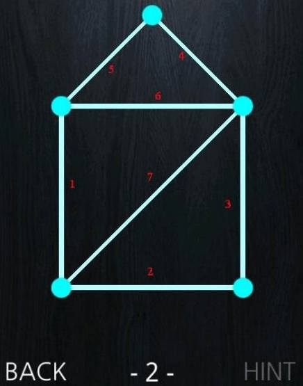 《一笔画成》第二关玩法攻略