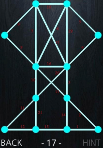 《一笔画成》第十七关玩法攻略