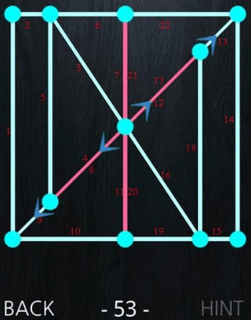 《一笔画成》第五十三关玩法攻略
