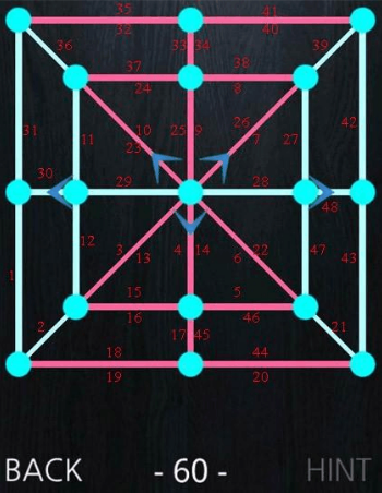《一笔画成》第六十关玩法攻略