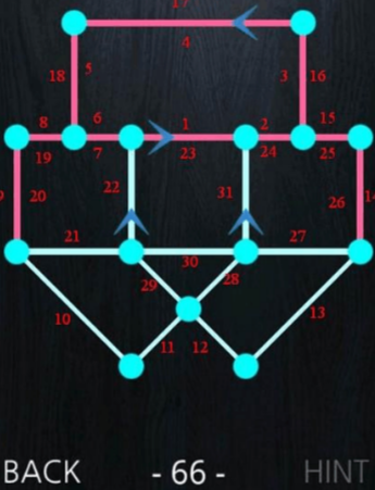 《一笔画成》第六十六关玩法攻略