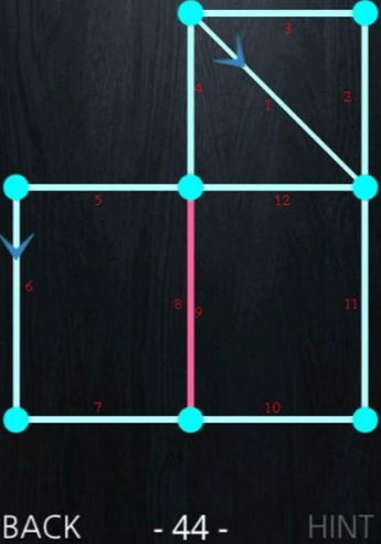 《一笔画成》第四十四关玩法攻略