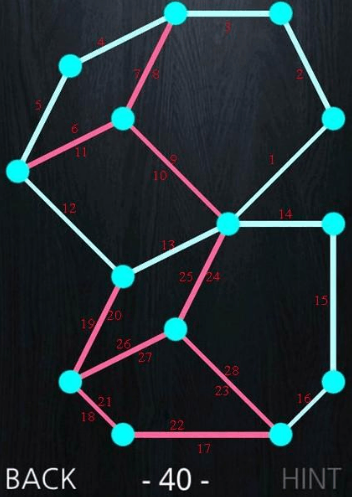 《一笔画成》第四十关玩法攻略