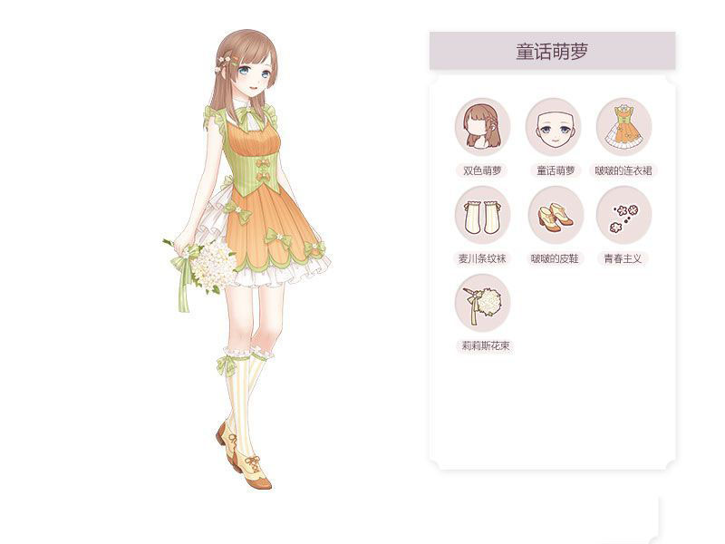 《奇迹暖暖》童话萌萝套装图鉴