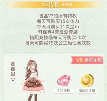 《奇迹暖暖》VIP价格及特权一览