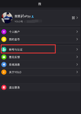 《yolo》实名认证方法说明介绍