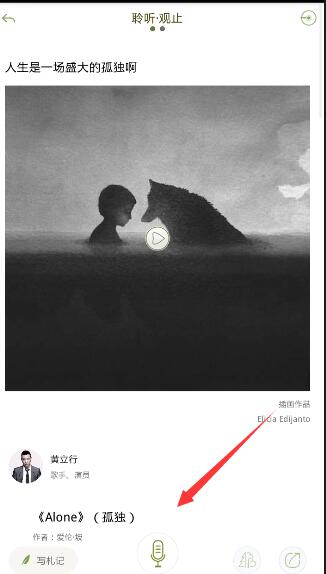 《为你读诗》录音功能使用说明