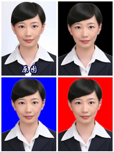 《美图秀秀》更改证件照颜色的方法教程