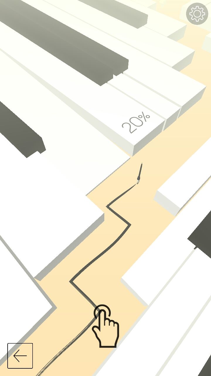 《跳舞的线》第一关钢琴攻略