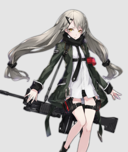 《少女前线》MG4图鉴