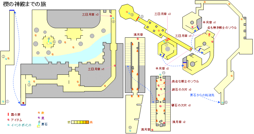 《恶魔之魂：重制版》游戏地图全解析