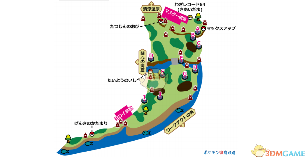 《宝可梦：剑/盾》揖礼平原全巢穴信息一览