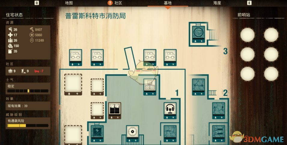 《腐烂国度2》消防局基地基础设施及点评分享