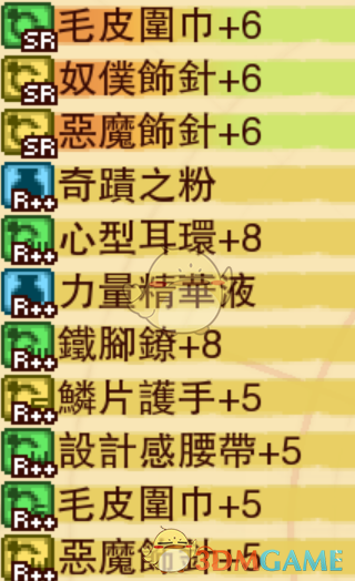《龙之死印》巨魔城寨物品掉落表