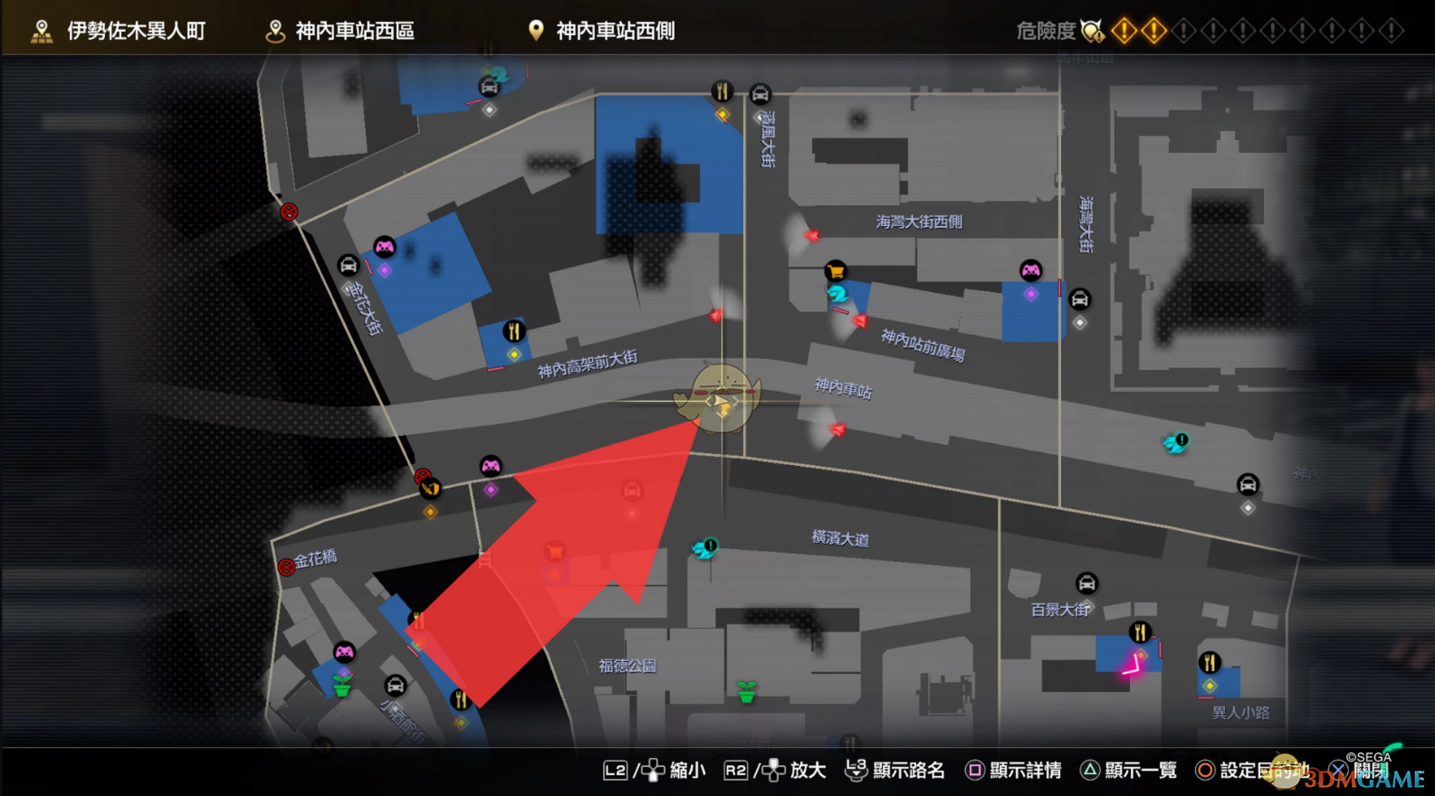 《如龙7：光与暗的去向》全河童位置分享