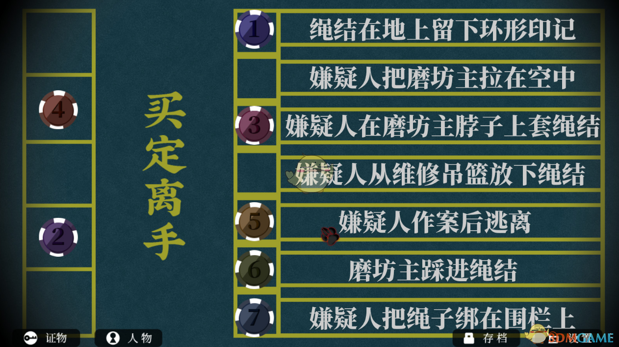 《罗曼圣诞探案集》筹码作用介绍