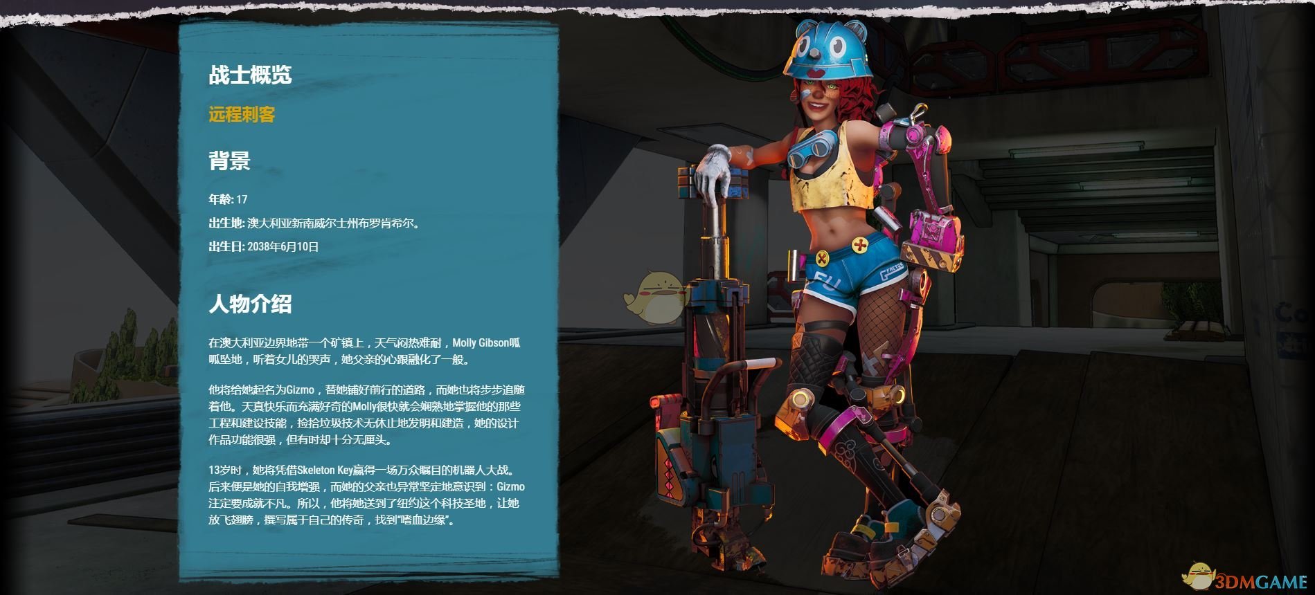 《嗜血边缘》Gizmo人物背景介绍