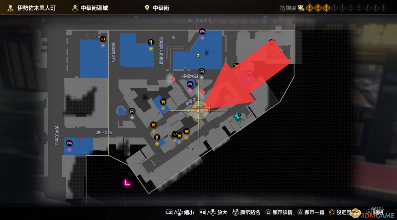 《如龙7：光与暗的去向》中华街猫咪位置分享