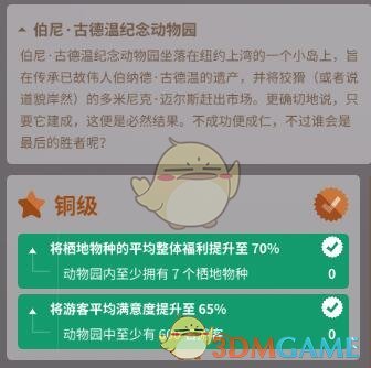 《动物园之星》伯尼古德温纪念动物园关卡攻略详解