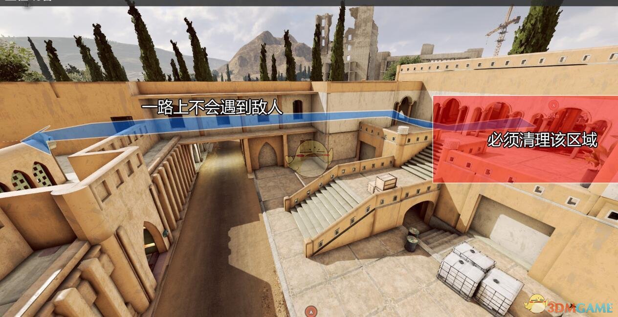 《叛乱2》Outskirts地图PvE模式超稳进攻路线分享