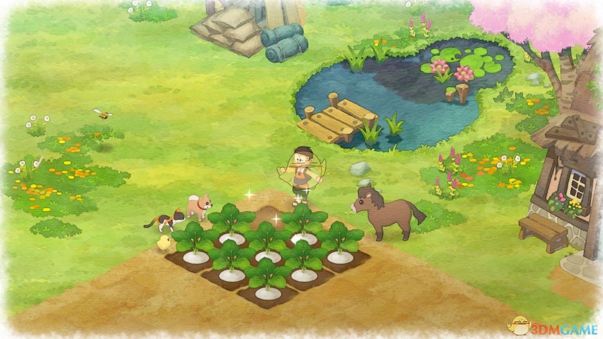 《哆啦A梦：大雄的牧场物语》擀面杖升五星方法分享