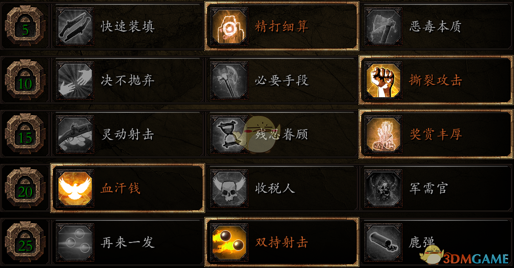 《战锤：末世鼠疫2》赏金猎人BD分享 加点装备推荐
