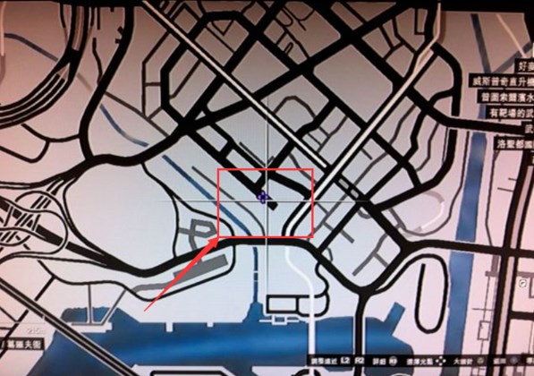gta5cj家在地图哪里
