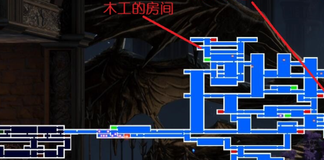 《赤痕：夜之仪式》木工的房间位置介绍