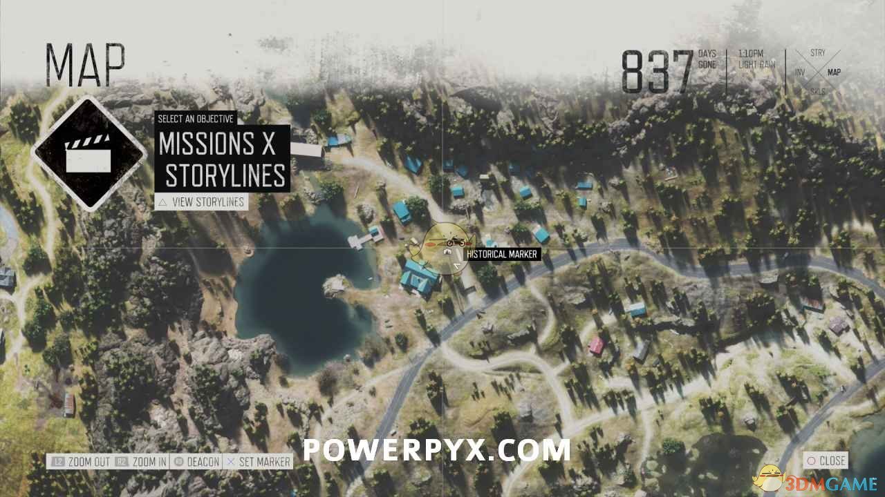 《往日不再》大露营地位置一览