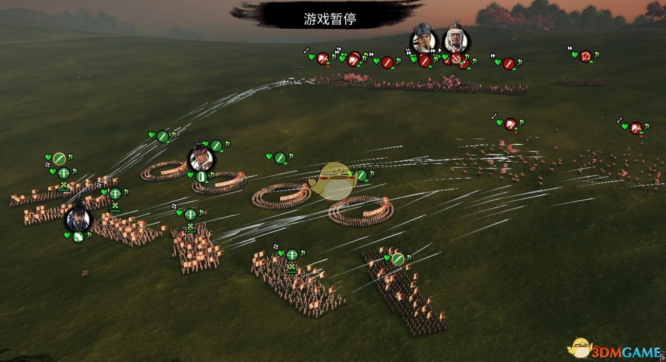 《全面战争：三国》战役地图行径路径怎么预览啊
