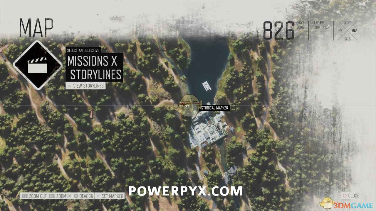 《往日不再》火山水口库位置一览
