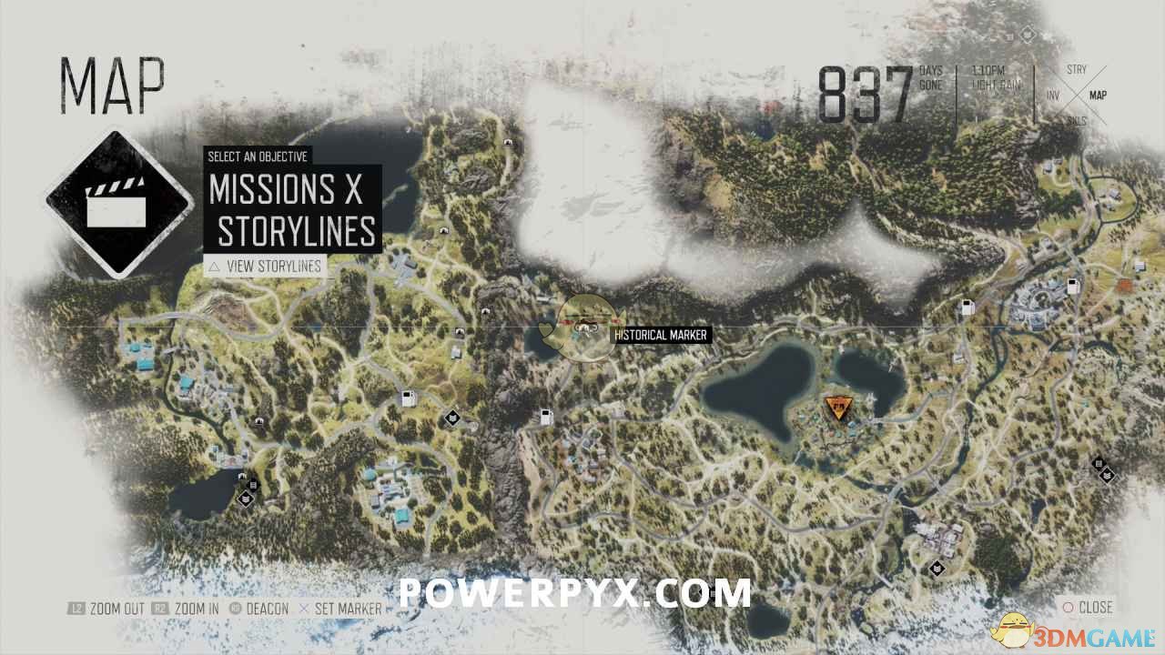 《往日不再》大露营地位置一览