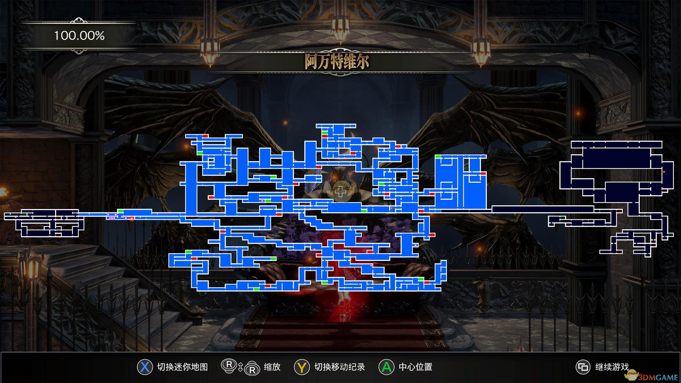 《赤痕：夜之仪式》阿万维特尔100%地图分享