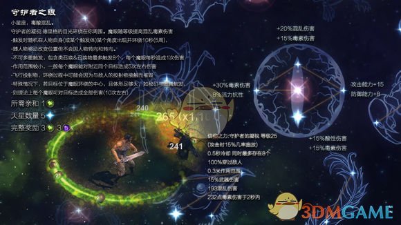 《恐怖黎明》星座守护者之眼属性详解