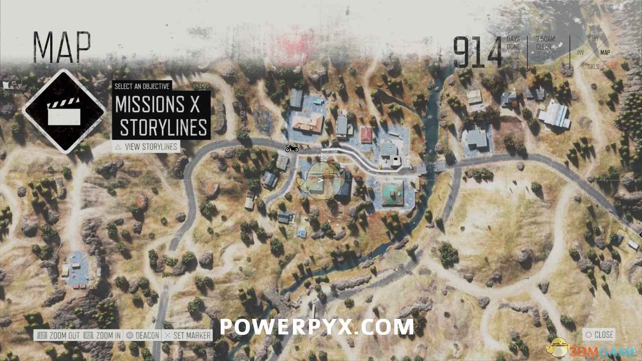 《往日不再》玛利昂佛克明信片位置一览