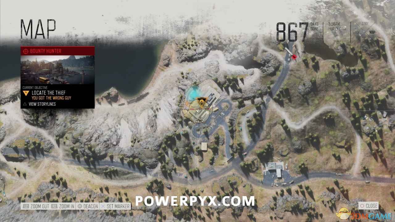 《往日不再》火山口湖明信片位置一览