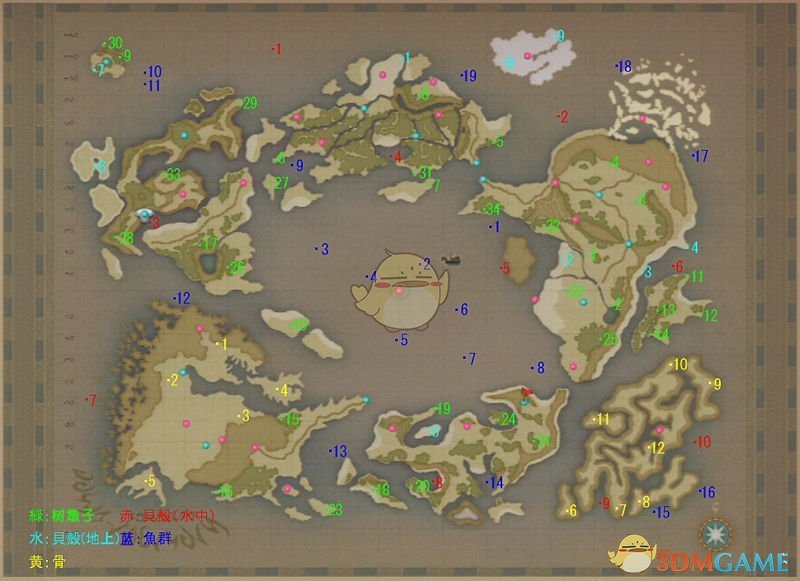 《薄暮传说：终极版》全采掘点位置与素材一览