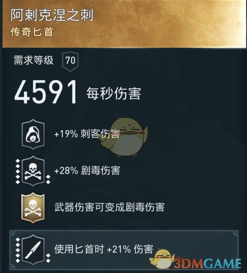 《刺客信条奥德赛》1.12刺战双修配装攻略