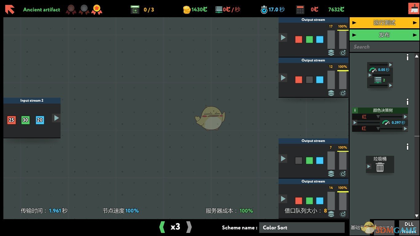 《编程模拟器》Ancient artifact金牌通关攻略