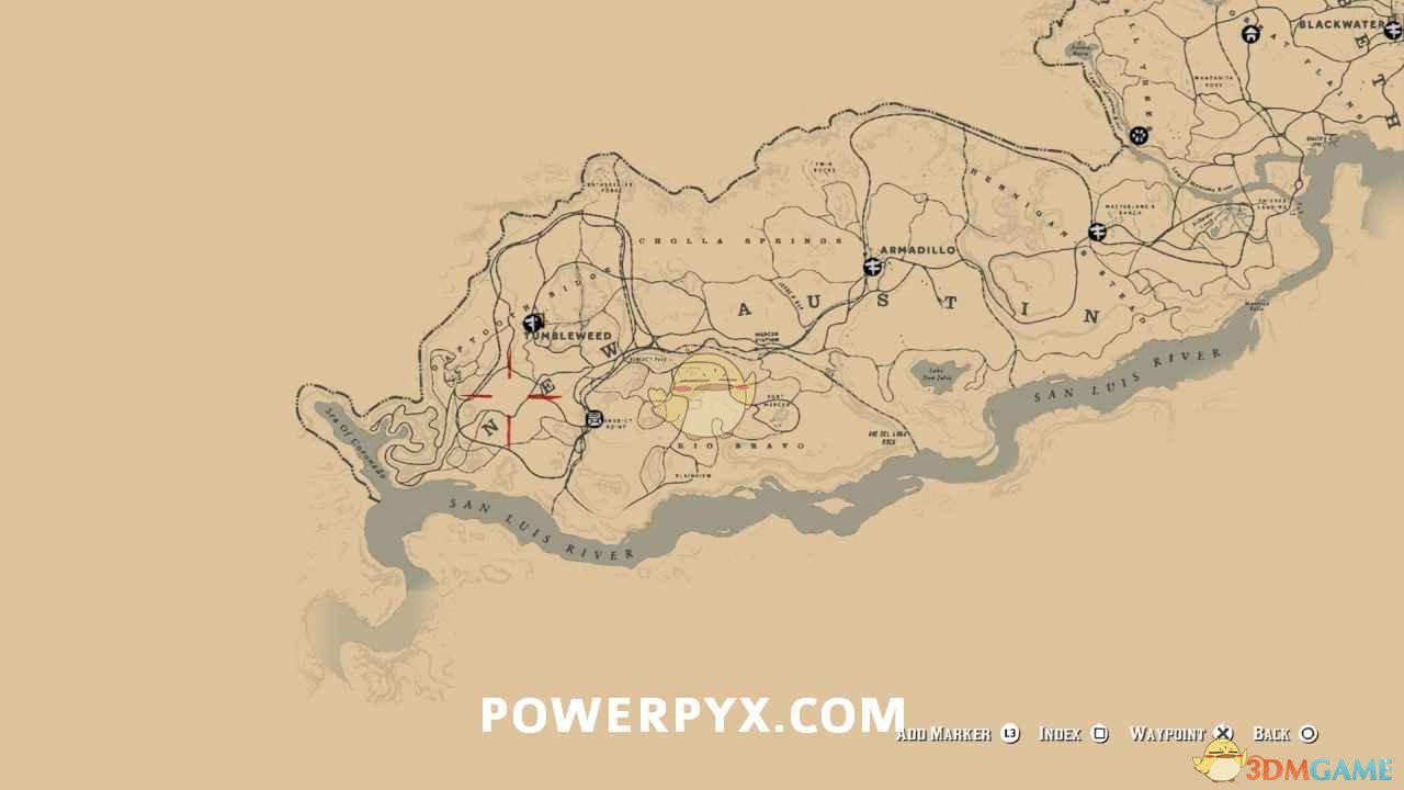 《荒野大镖客2》马术大师需要驯服的野马位置一览